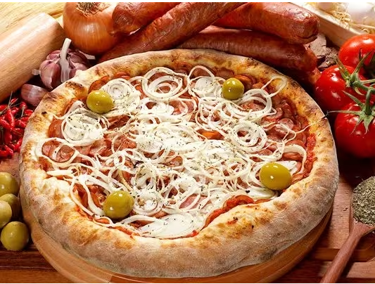 Mega promoção 50% Off, Pizza de 04 fatias (25cm)